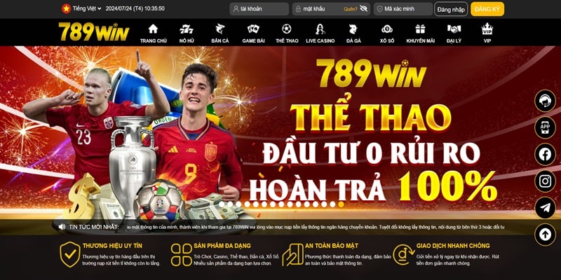 Lý do nhiều thành viên thích cá cược thể thao ở 789win?